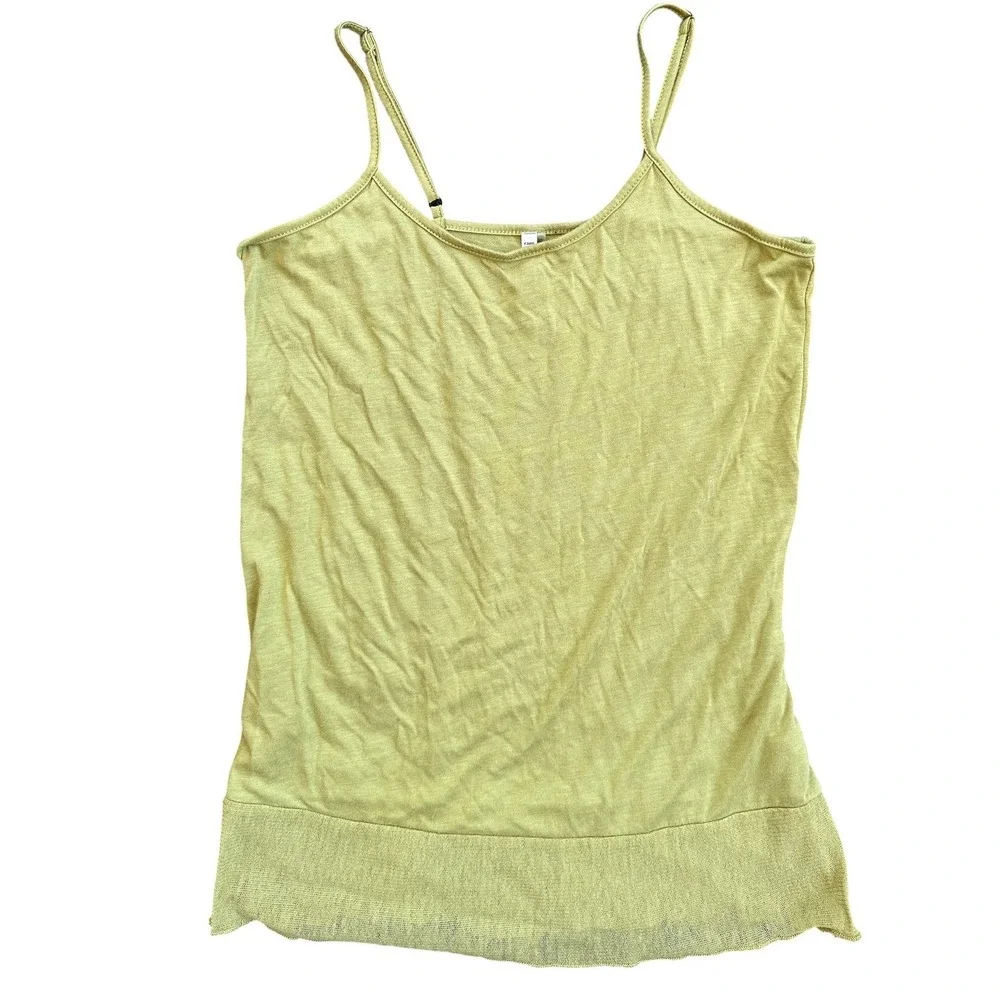 Monoreno‎ 2 Piece Sheer Knit Top & Camisole Set Womens Medium Tan New M8826-1